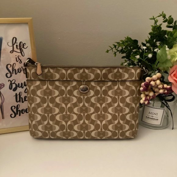 Coach Bag Peyton Dream C East West Khaki - Picture 4 of 8